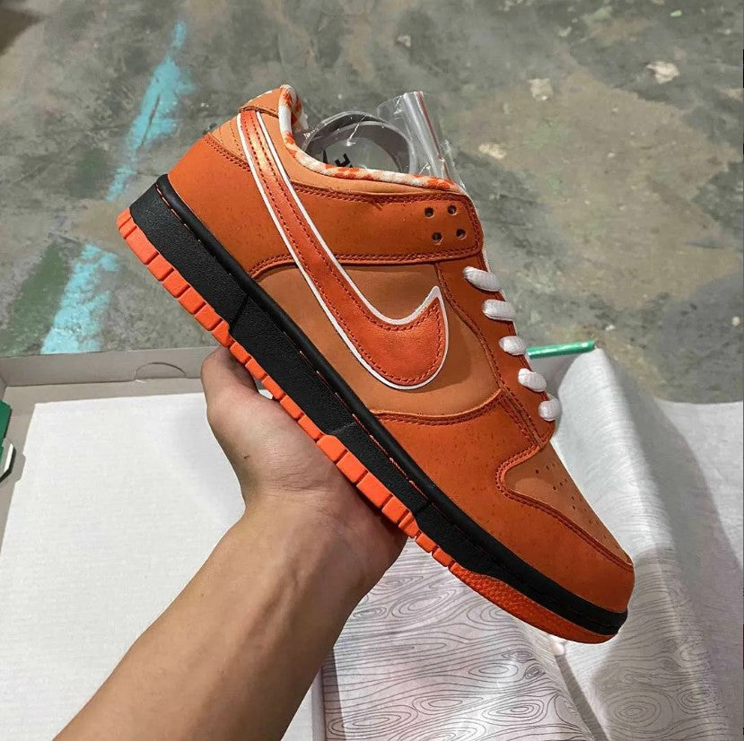 SB Dunk Low Concepts Orange Lobster Shoes Sneakers