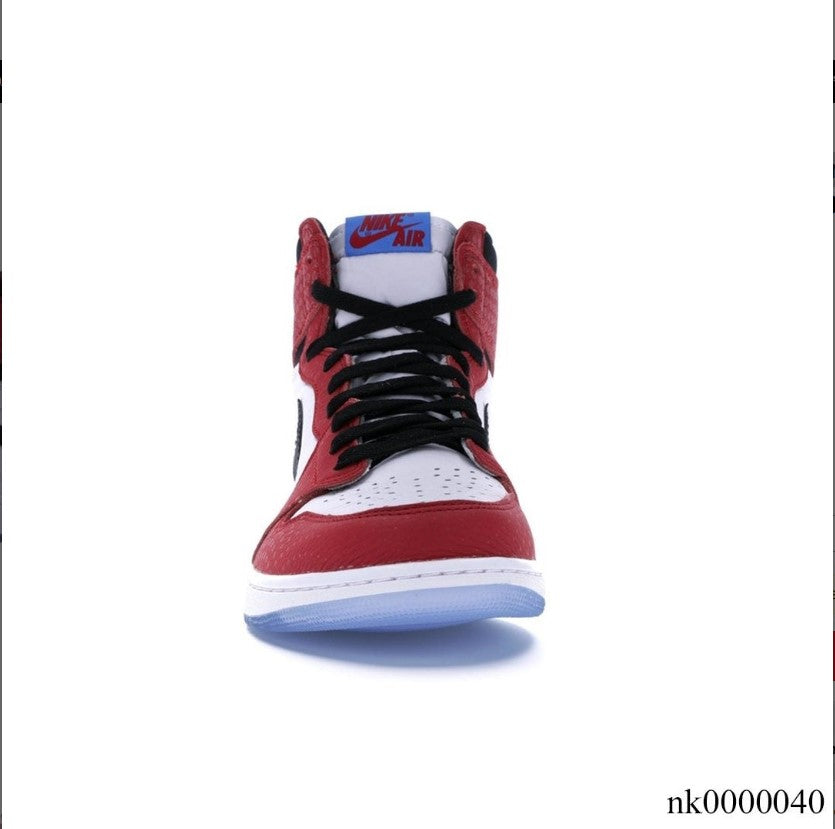 Air Jordan 1 Retro High Spider-Man Origin Story Shoes Sneakers