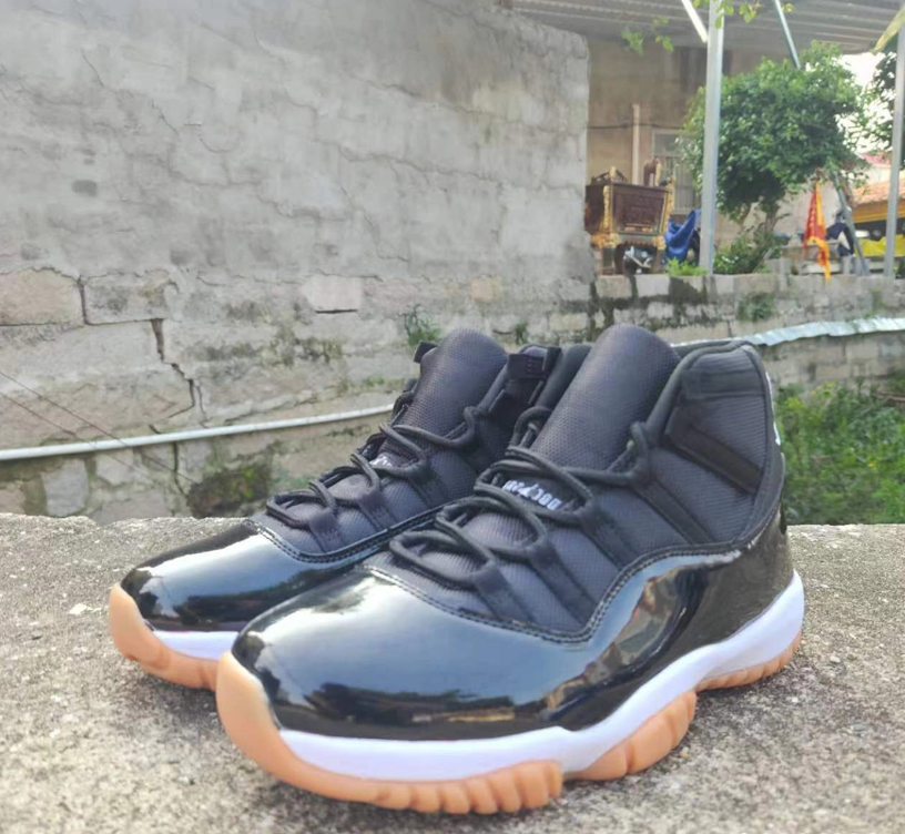 Air Jordan 11 Black Gum Sneakers