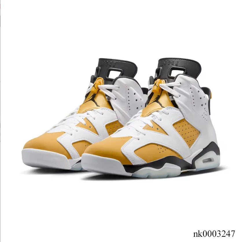 Air Jordan 6 Yellow Ochre Shoes Sneakers