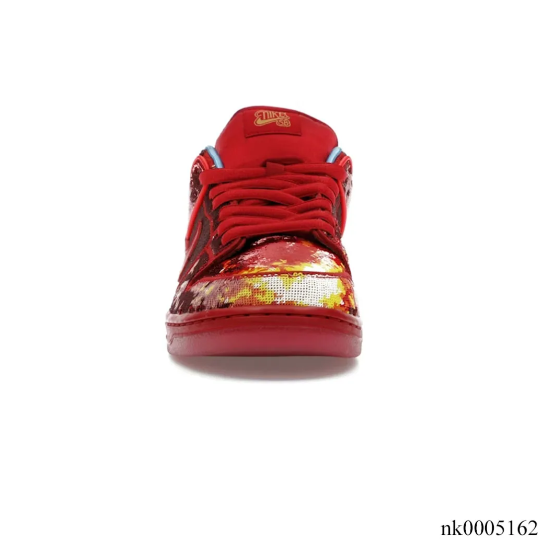 SB Dunk Low The Wizard of Oz Ruby Red Slipper (Golden Ticket) Shoes Sneakers