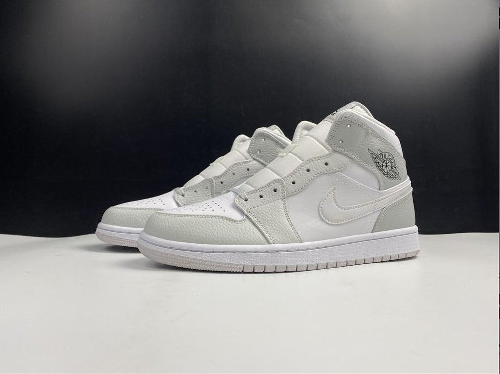 Air Jordan 1 Mid Grey Camo Shoes Sneakers