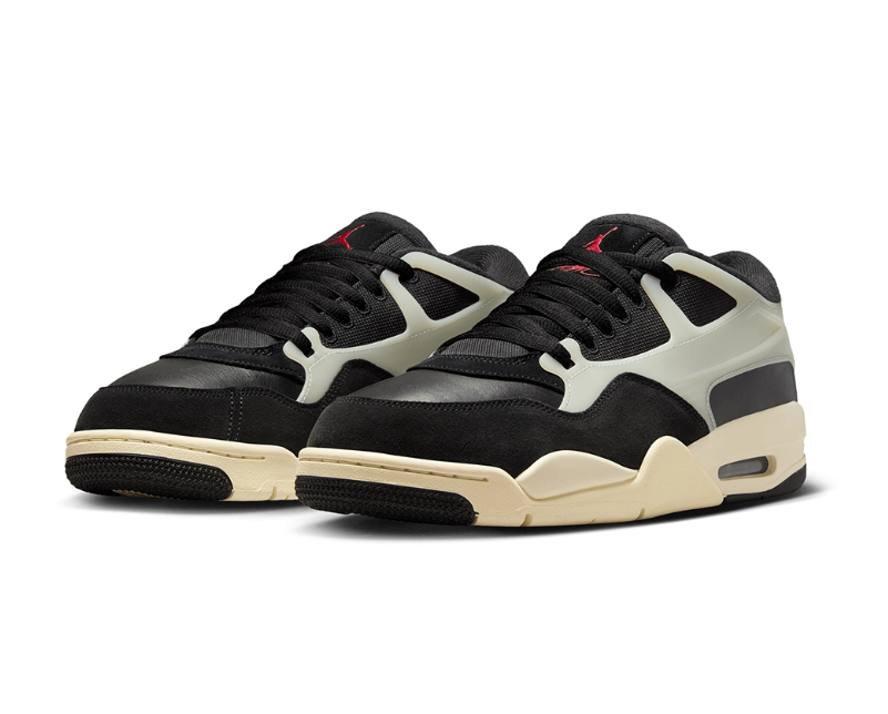 Air Jordan 4 RM Black Sail Shoes Sneakers