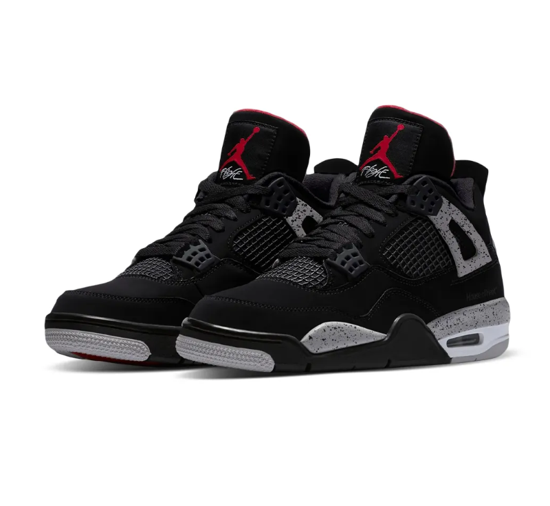 Air Jordan 4 Black Cement Shoes Sneakers