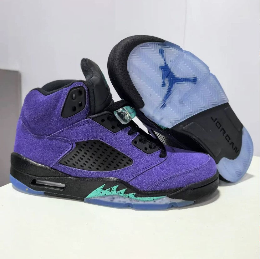 Air Jordan 5 Retro Alternate Grape Shoes Sneakers