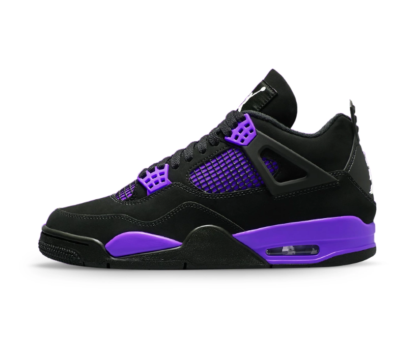 Air Jordan 4 Purple Thunder Shoes Sneakers