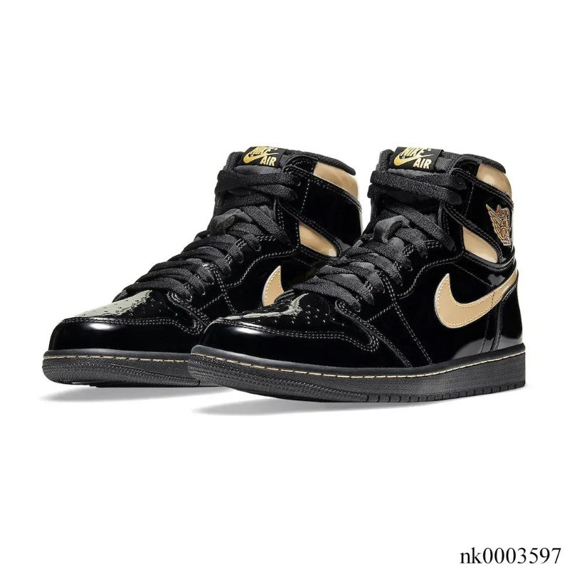 Air Jordan 1 Retro HighBlack Metallic Gold 2020 Shoes Sneakers