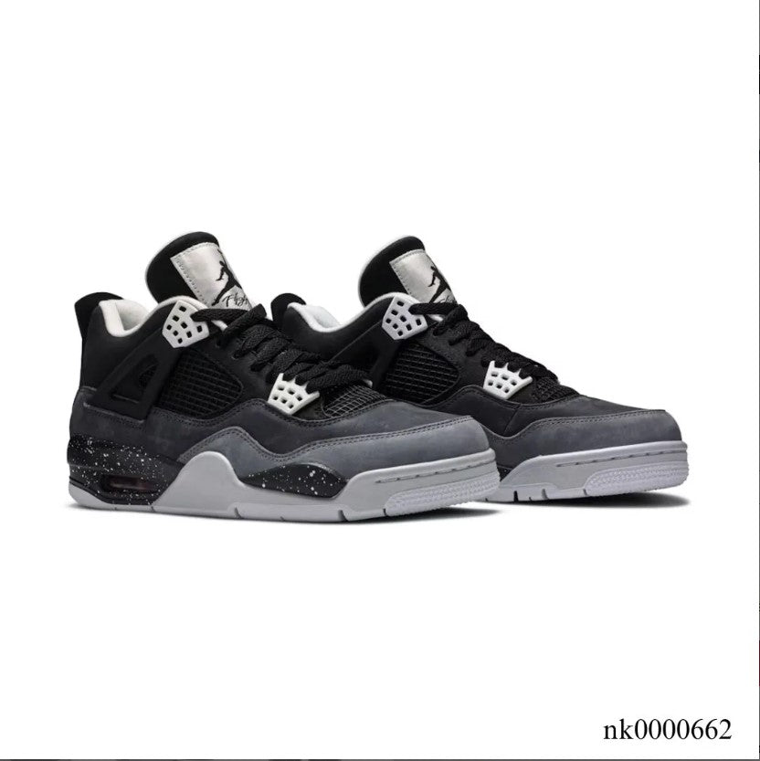 Air Jordan 4 Retro Fear Pack Shoes Sneakers (Big Size Available)