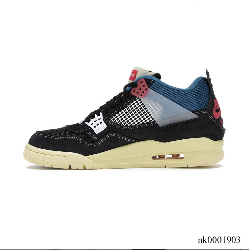 Air Jordan 4 Retro Union Off Noir Shoes Sneakers