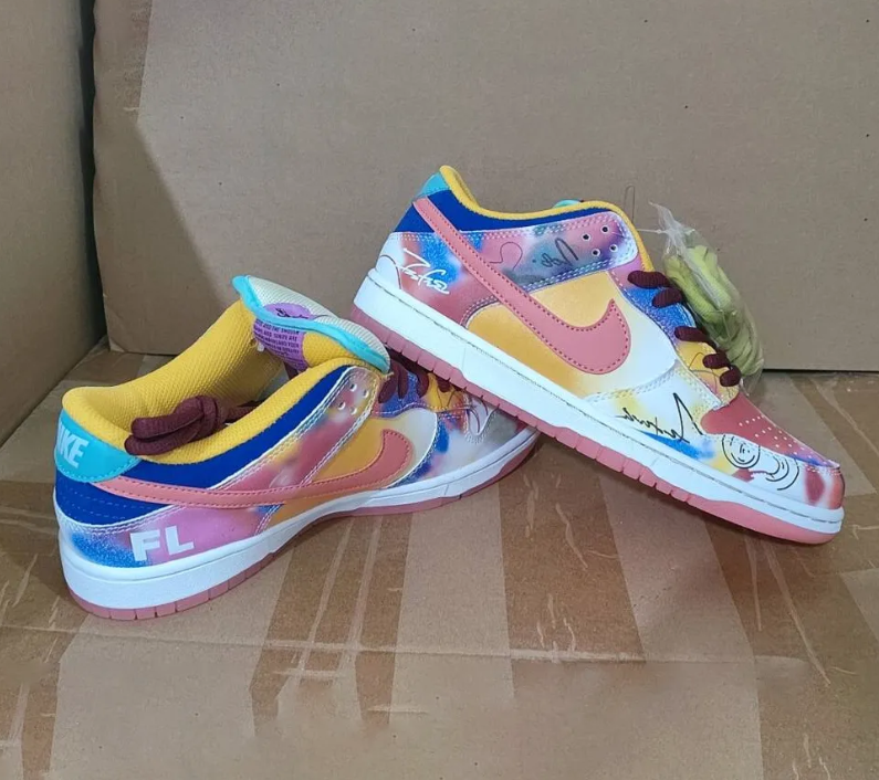 Futura x SB Dunk Low Shoes Sneakers