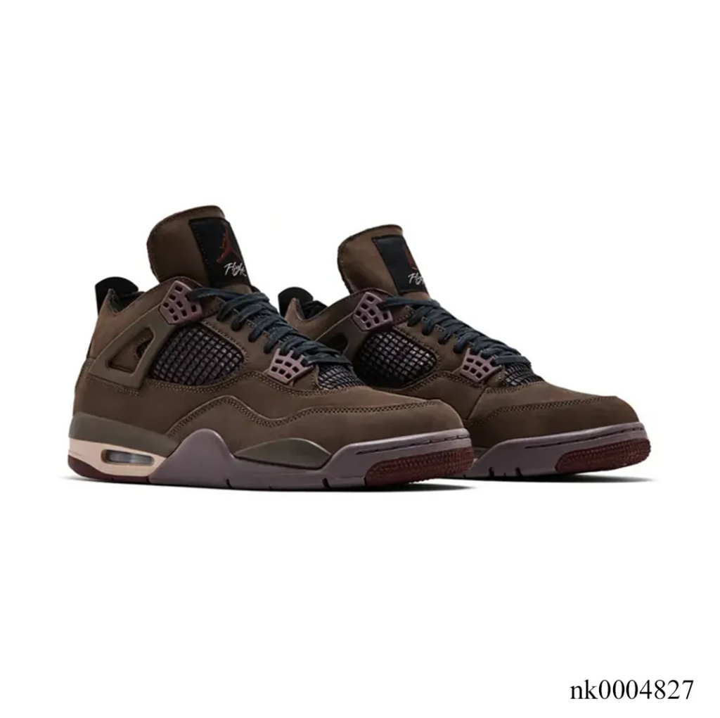 A Ma Maniére x Air Jordan 4 Retro ‘Dark Mocha’ Shoes Sneakers
