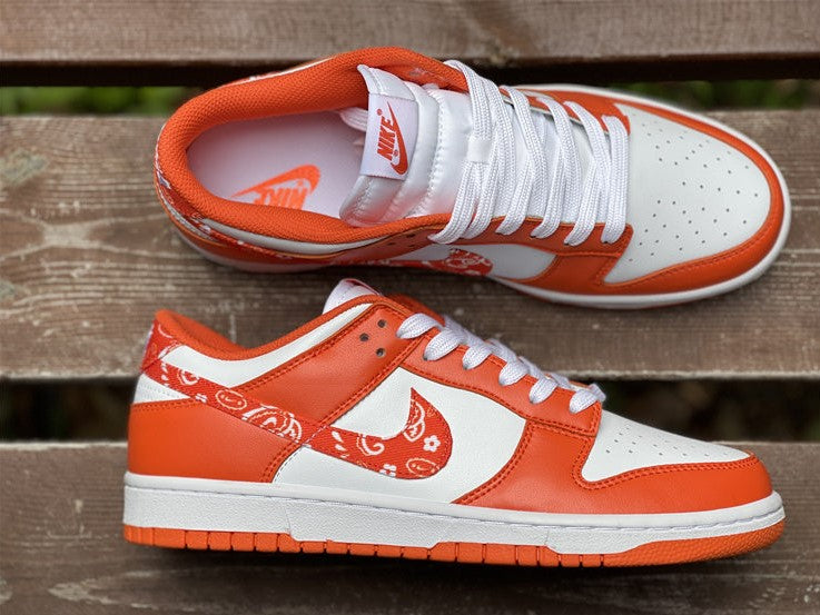 Dunk Low Essential Paisley Pack Orange Shoes Sneakers
