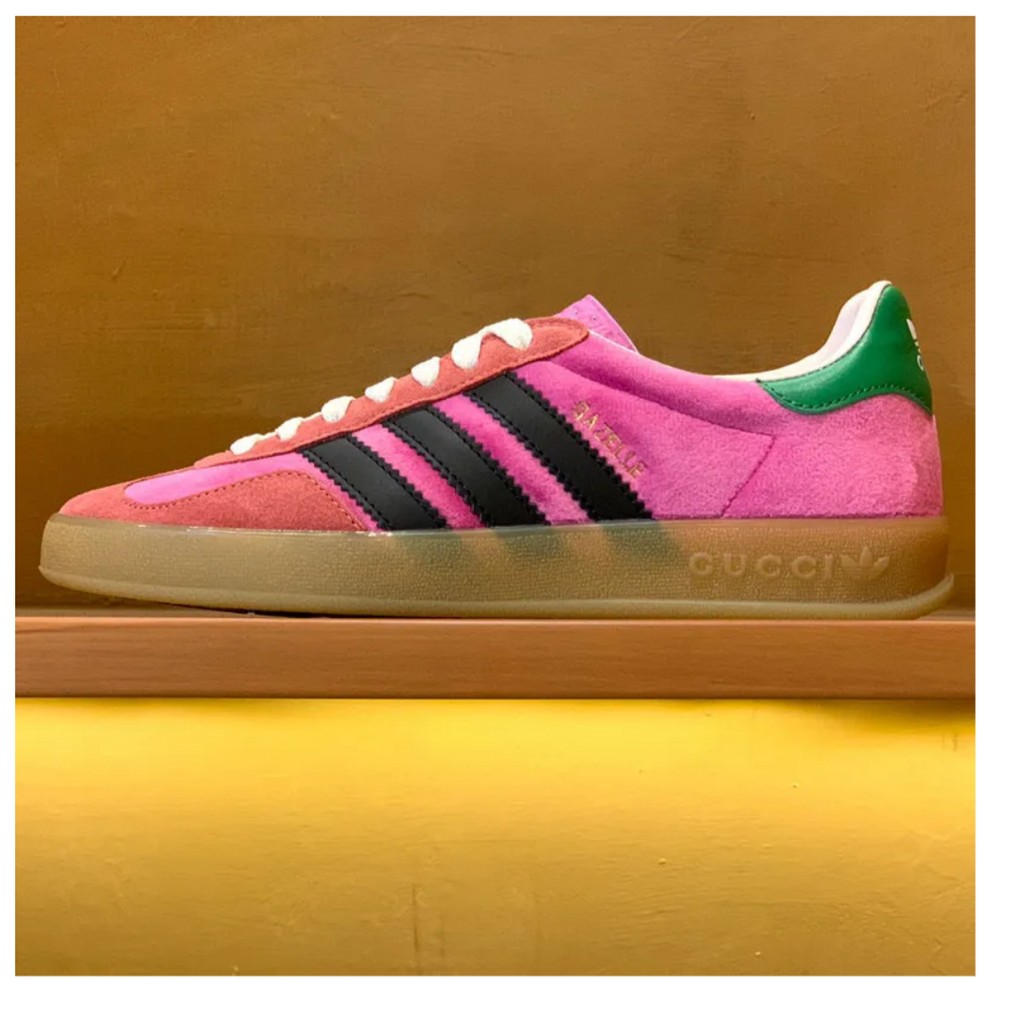 GG x AD Gazelle ‘Pink Rose’ Shoes Sneakers