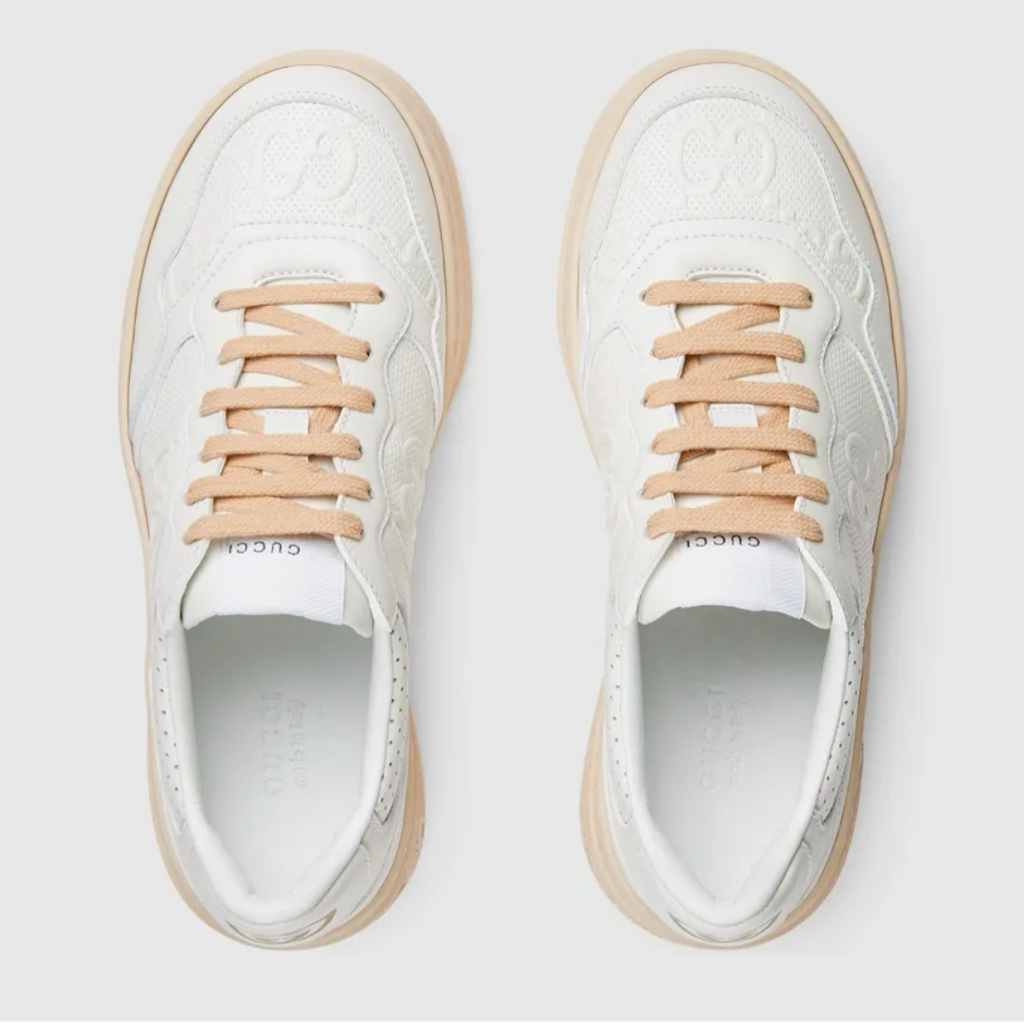 GG Embossed Leather Shoes Sneakers