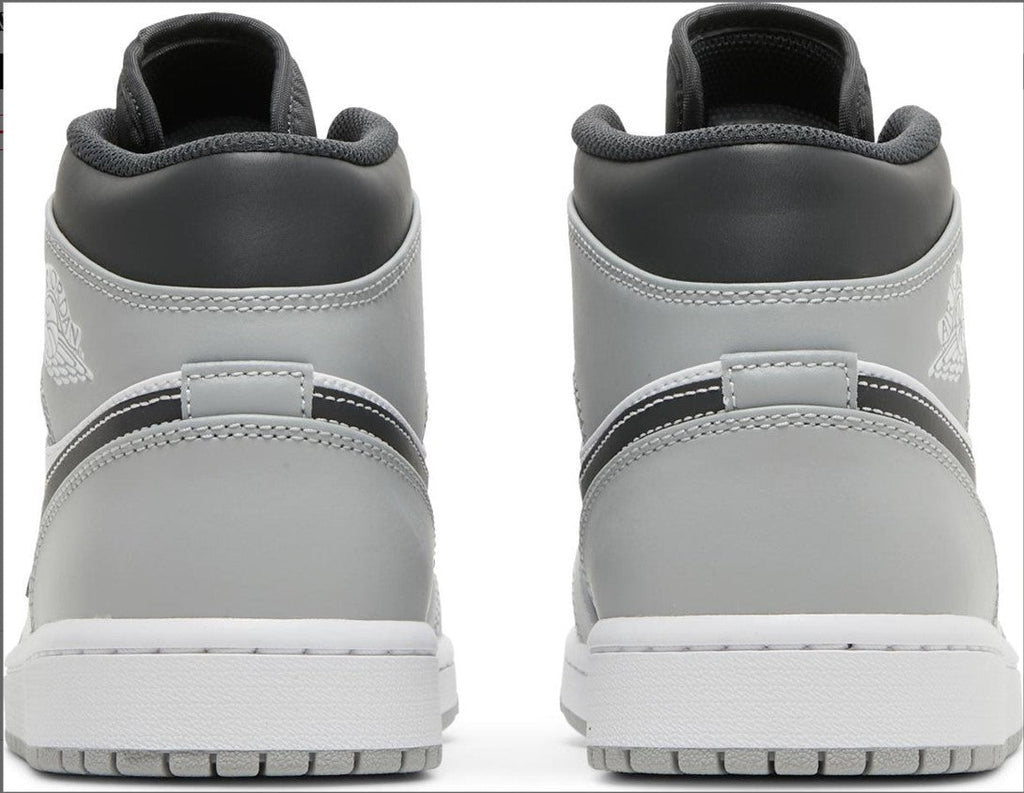 Air Jordan 1 Mid Light Smoke Grey Shoes Sneakers