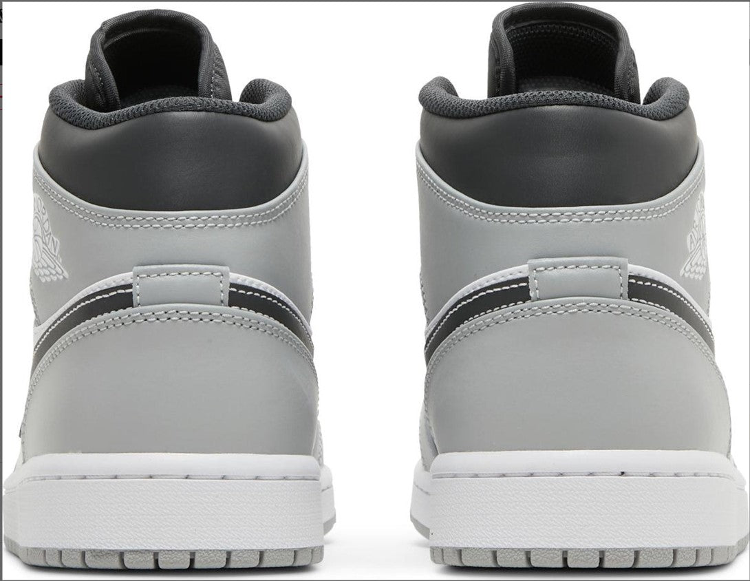 Air Jordan 1 Mid Light Smoke Grey Shoes Sneakers