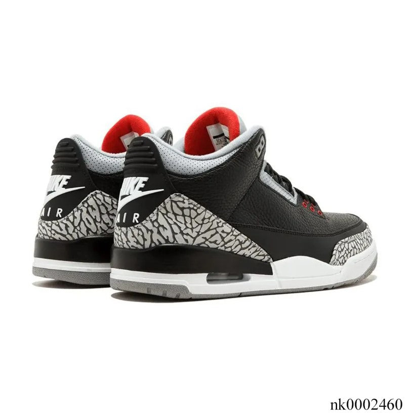 Air Jordan 3 Retro Black Cement 2018 Shoes Sneakers