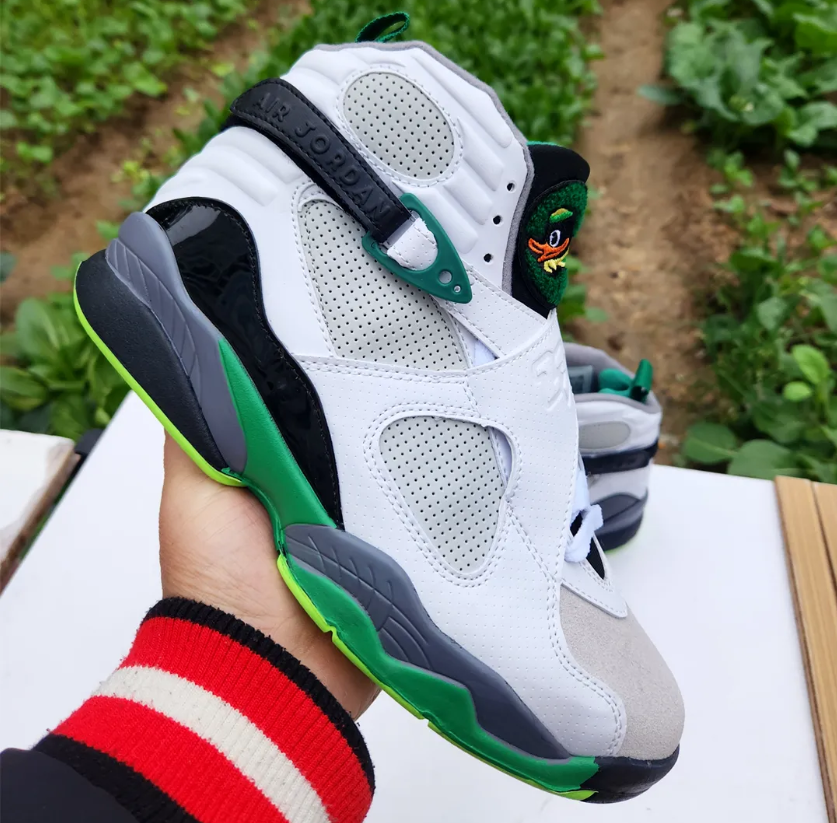 Air Jordan 8 University of Oregon PE Shoes Sneakers