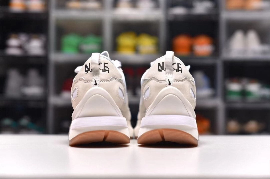 Sacai x VaporWaffle Sail Gum Shoes Sneakers