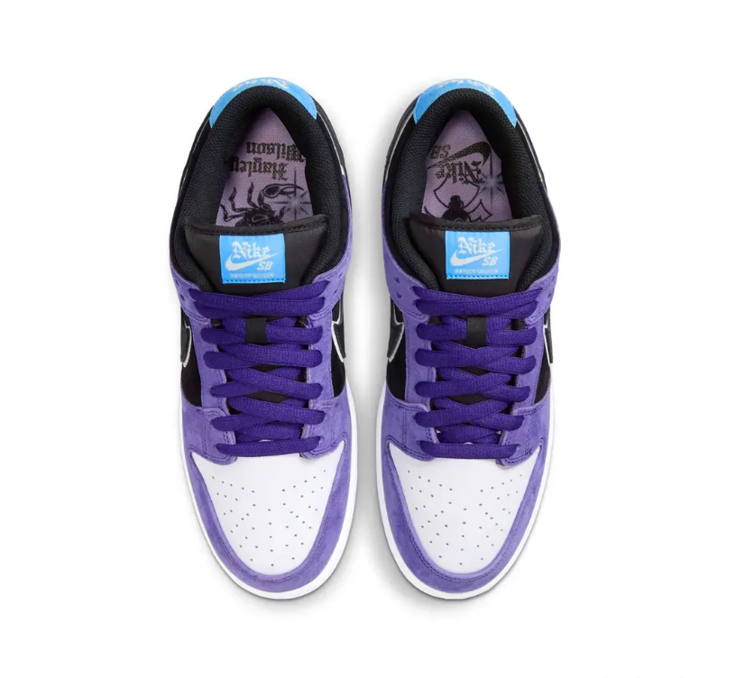 Hayley Wilson x SB Dunk Low Court Purple Shoes Sneakers
