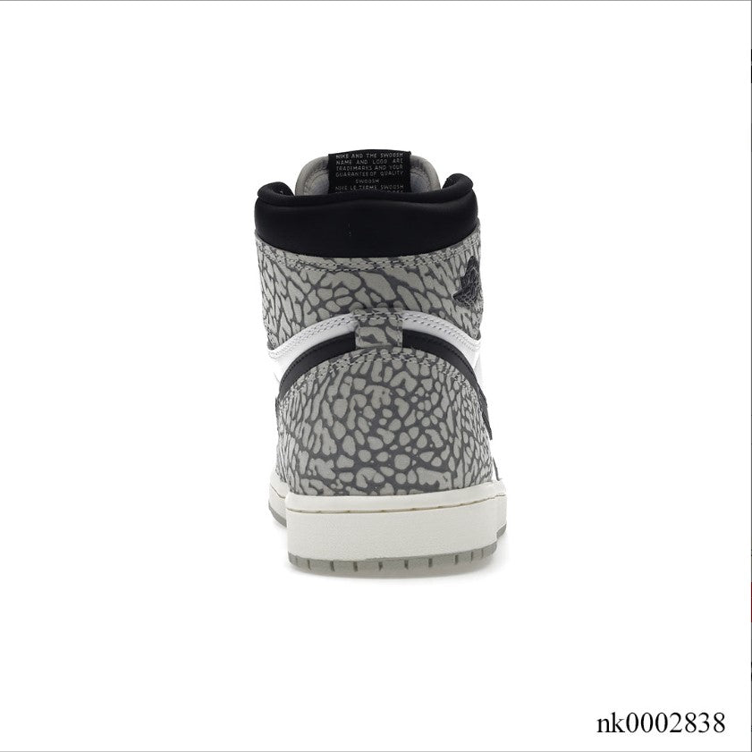 Air Jordan 1 Retro High OG White Cement Shoes Sneakers