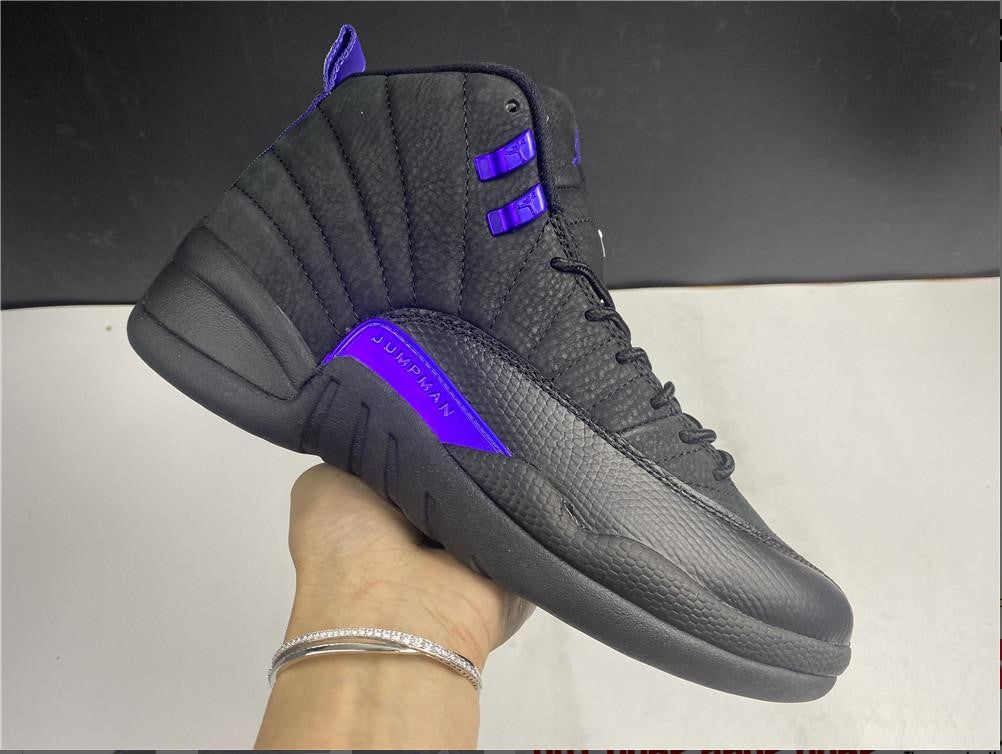 Air Jordan 12 Retro Black Dark Concord Shoes Sneakers