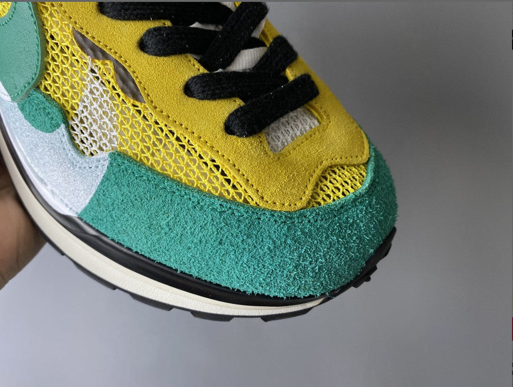 Sacai x Pegasua Vaporfly Yellow Green Shoes Sneakers