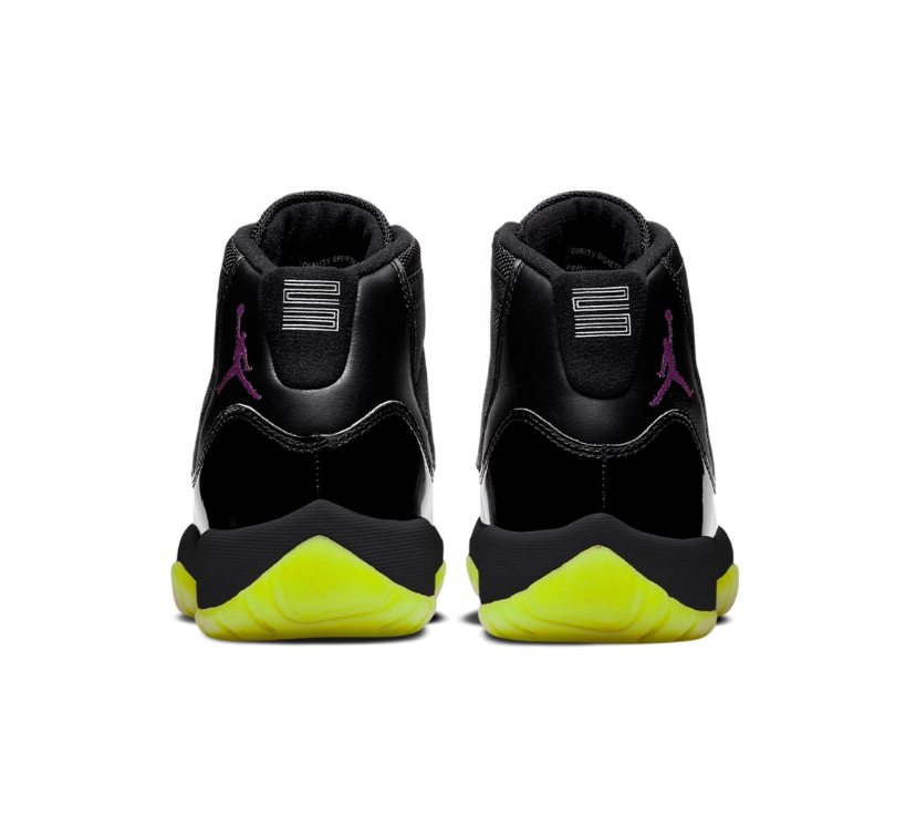 Air Jordan 11 BlackBarely Volt Shoes Sneakers