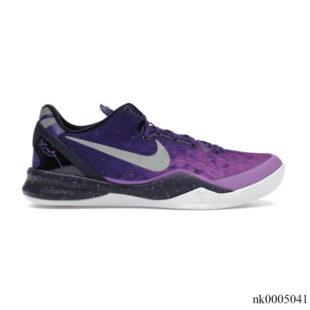 Kobe 8 Playoffs Purple Platinum Shoes Sneakers