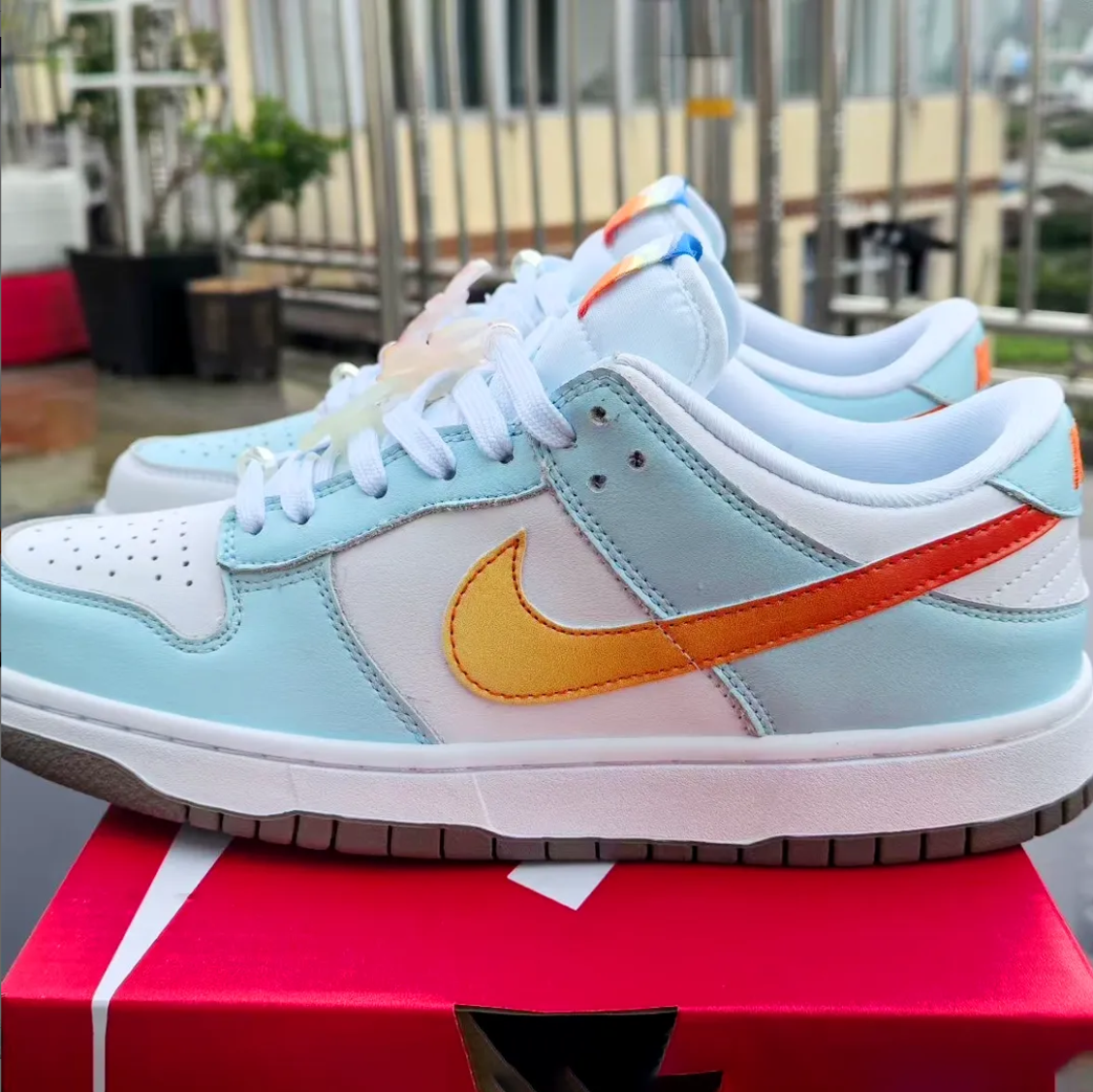 Dunk Low LX Beach Sunset Shoes Sneakers