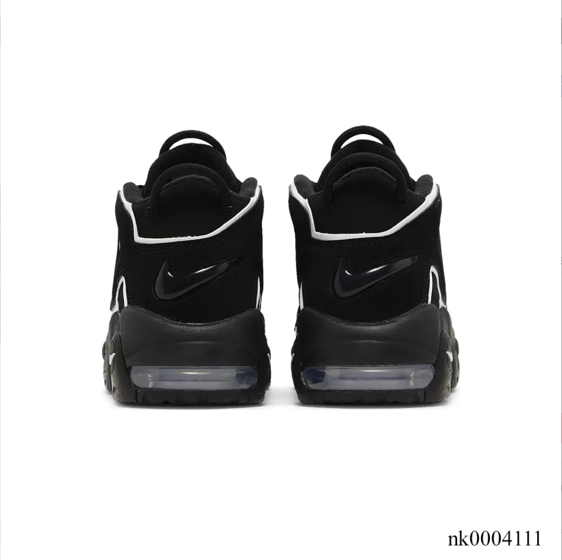 Air More Uptempo Black White Shoes Sneakers