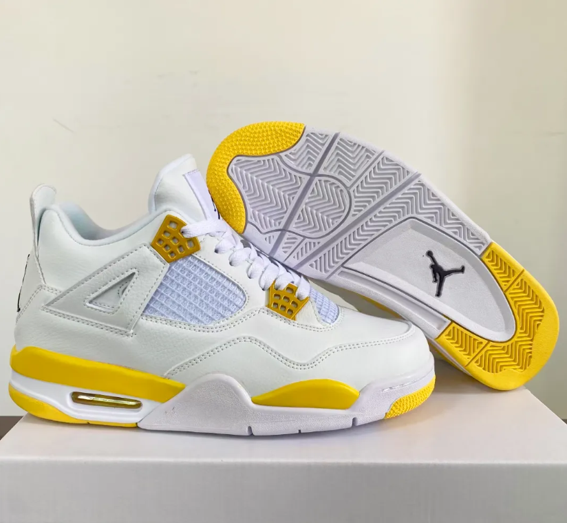 Air Jordan 4 Vivid Sulfur Shoes Sneakers