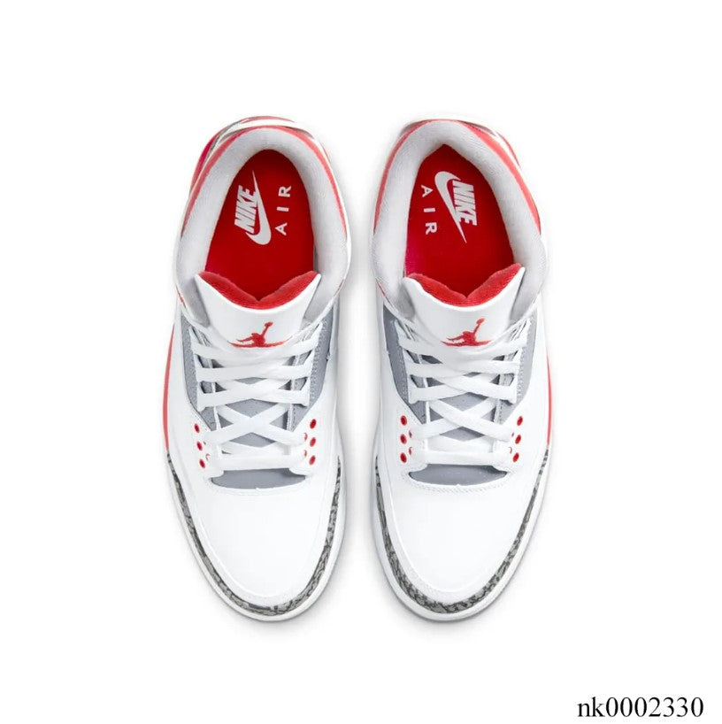 Air Jordan 3 Retro Fire Red Shoes Sneakers