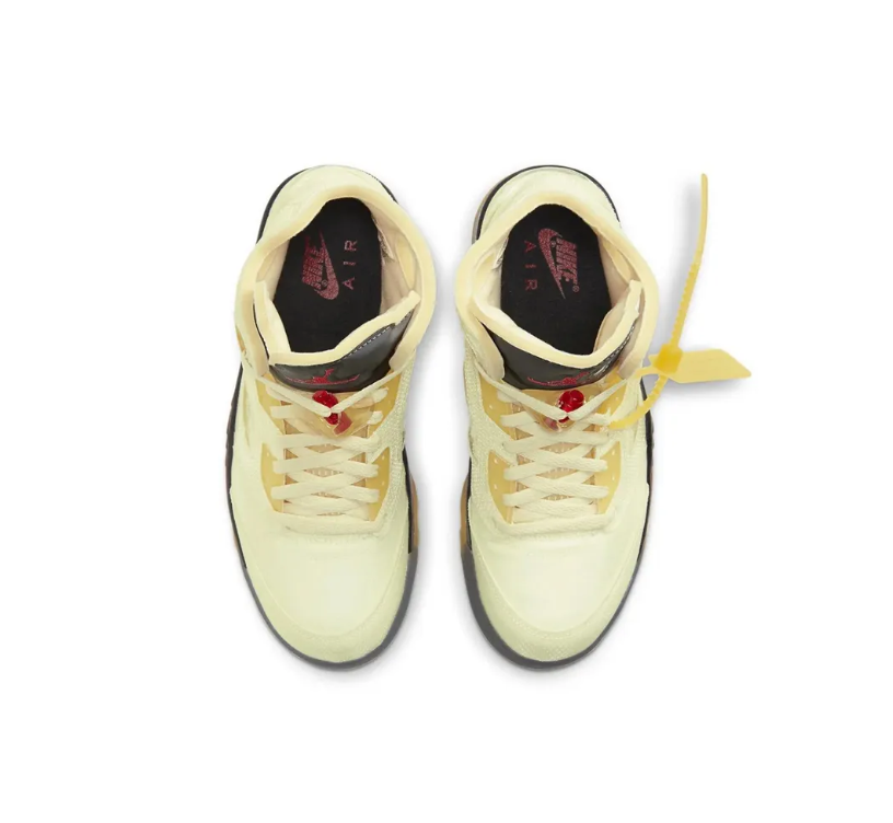 OW x AJ 5 Sail Shoes Sneakers