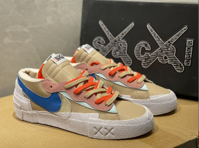 Blazer Low sacai KAWS Reed Shoes Sneakers