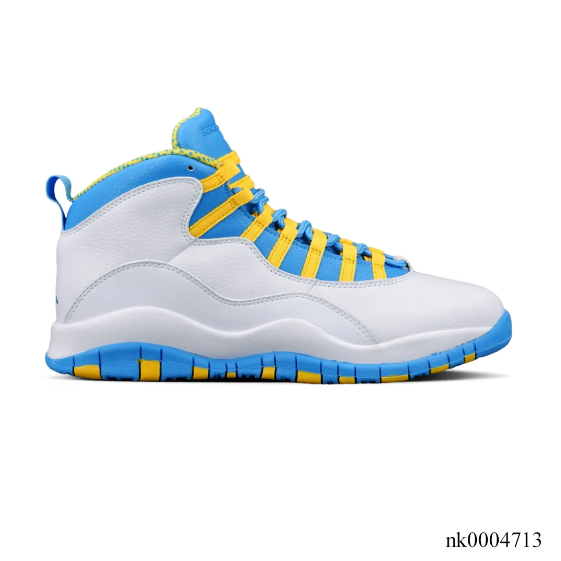 Air Jordan 10 Carolina Blue Yellow Shoes Sneakers