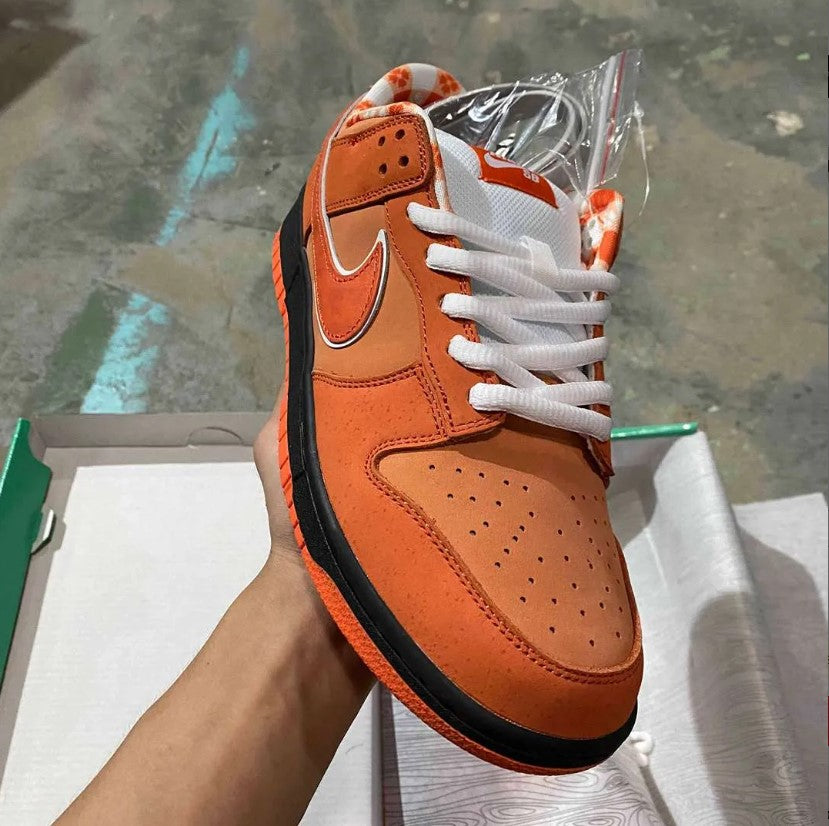 SB Dunk Low Concepts Orange Lobster Shoes Sneakers
