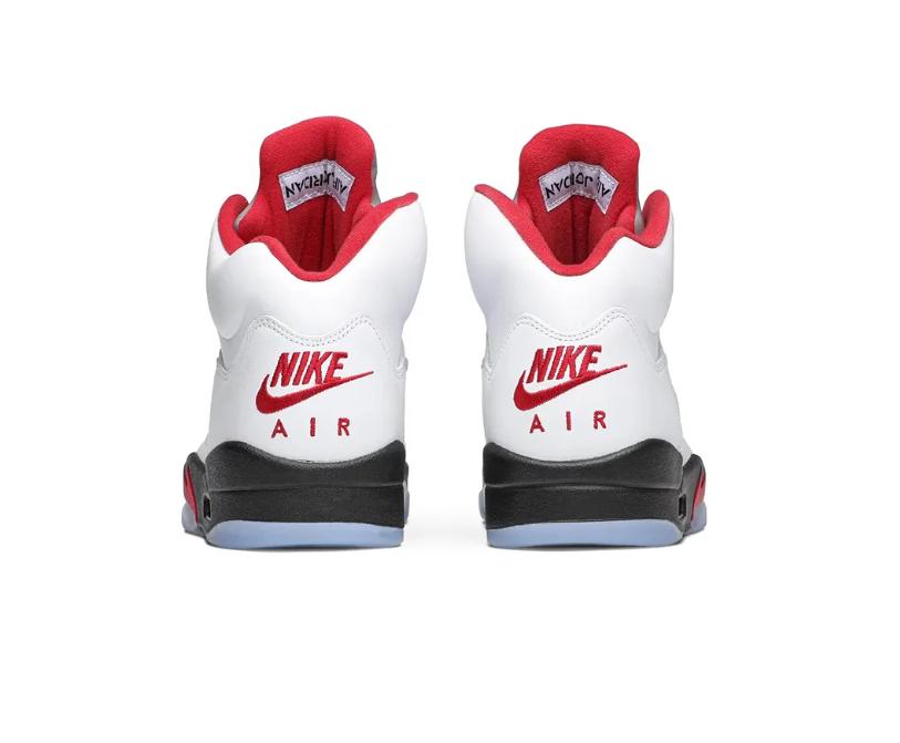 AJ 5 Fire Red Silver Tongue (2020) Shoes Sneakers