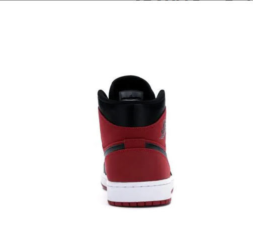 AJ 1 Mid Gym Red Black Shoes Sneakers