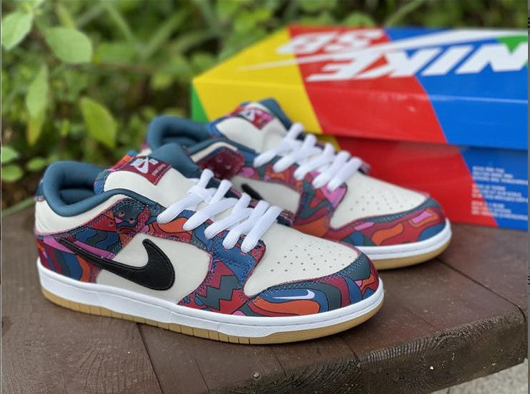 Parra x SB Dunk Low Shoes Sneakers