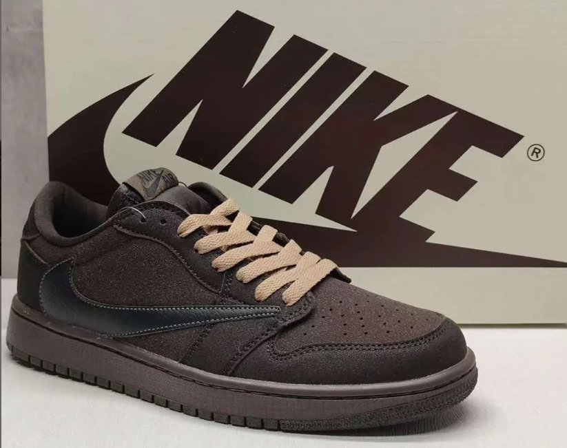 Travis Scott x AJ1 Low “Velvet Brown” Shoes Sneakers