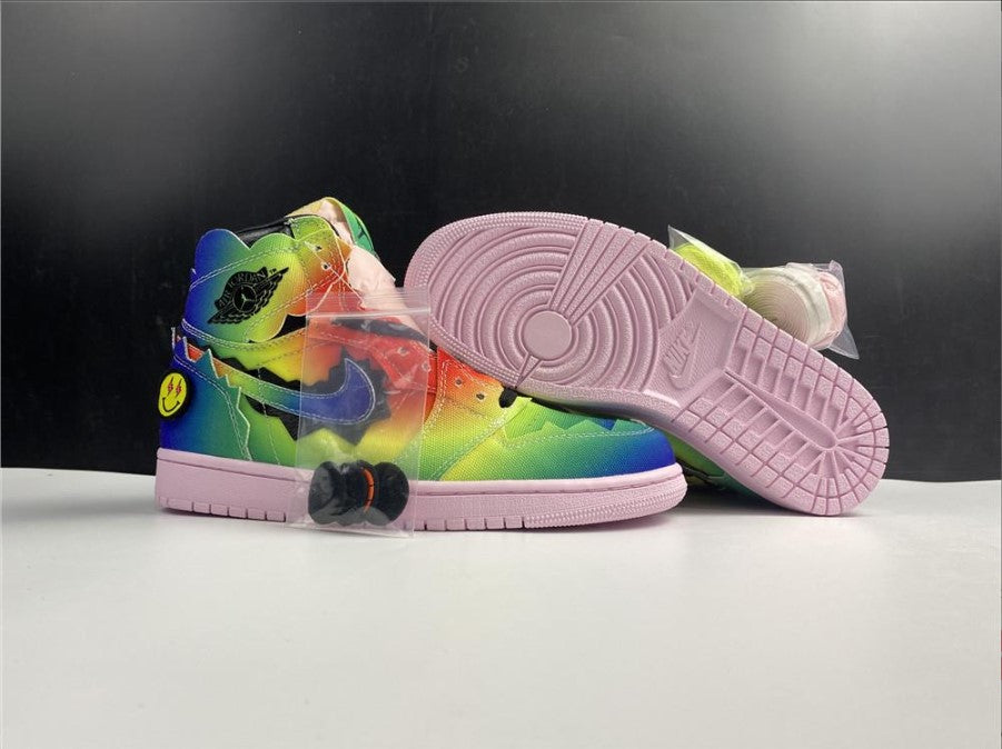 Balvin x Air Jordan 1 High OG Multi Shoes Sneakers