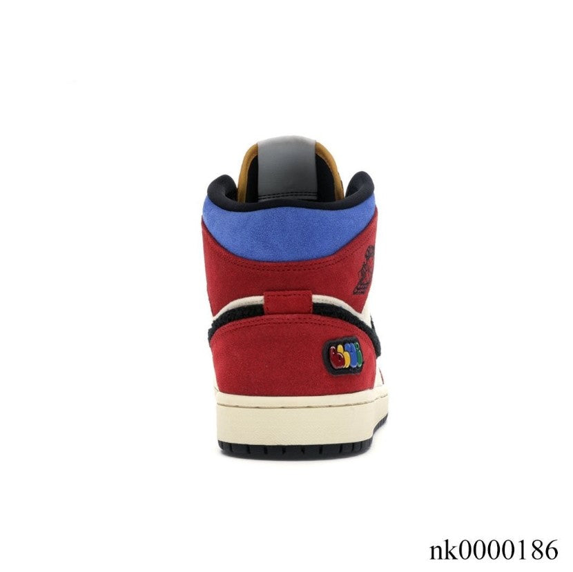 Air Jordan 1 Mid SE Fearless Blue the Great Shoes Sneakers
