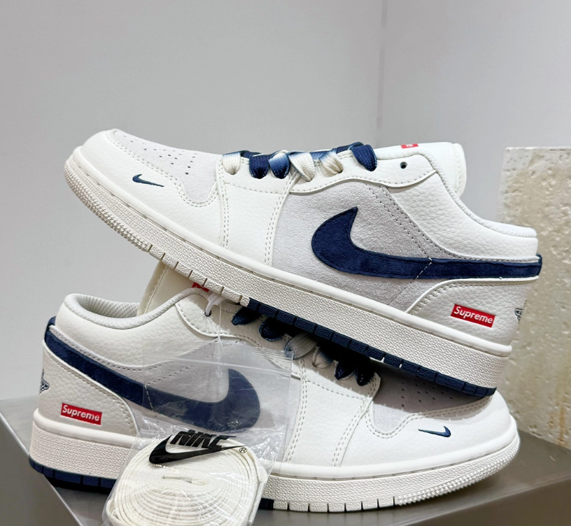 SUP x Air Jordan 1 Low Shoes Sneakers – nk0004263