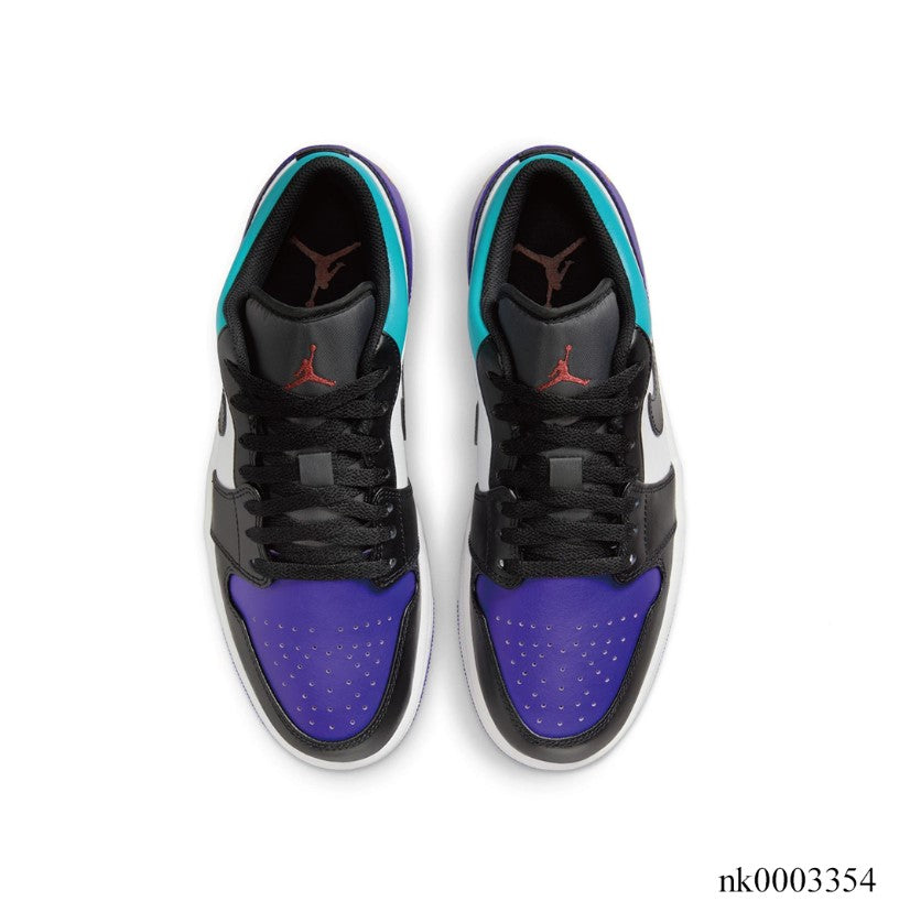 Air Jordan 1 Low Court Purple Tropical Twist Shoes Sneakers