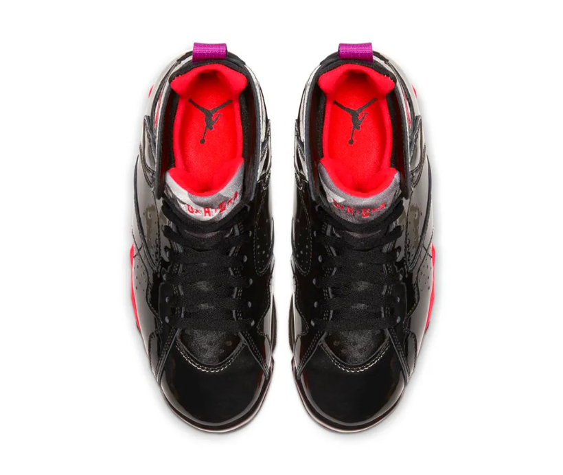 AJ 7 Black Gloss Shoes Sneakers