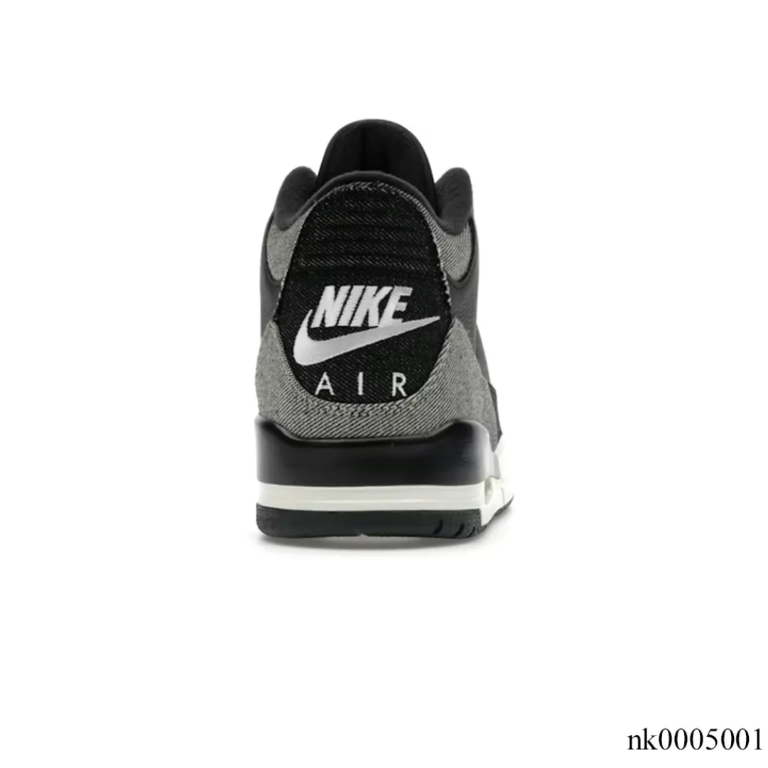Levi’s x AJ 3 Black Denim Shoes Sneakers