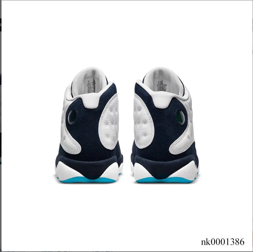 Air Jordan 13 Retro White Obsidian Powder Blue Shoes Sneakers