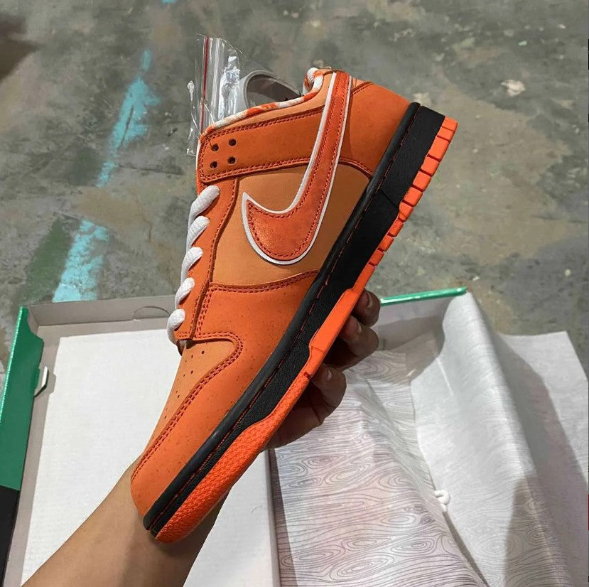 SB Dunk Low Concepts Orange Lobster Shoes Sneakers