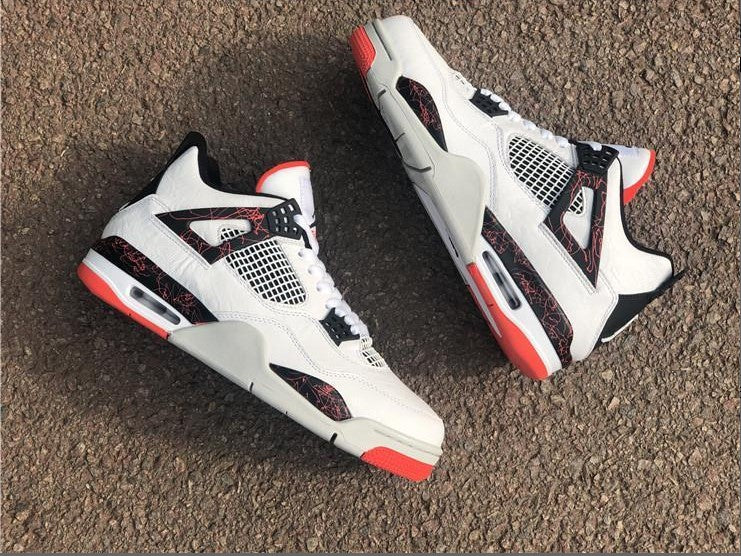 Air Jordan 4 Retro Flight Nostalgia Shoes Sneakers (Big Size Available)